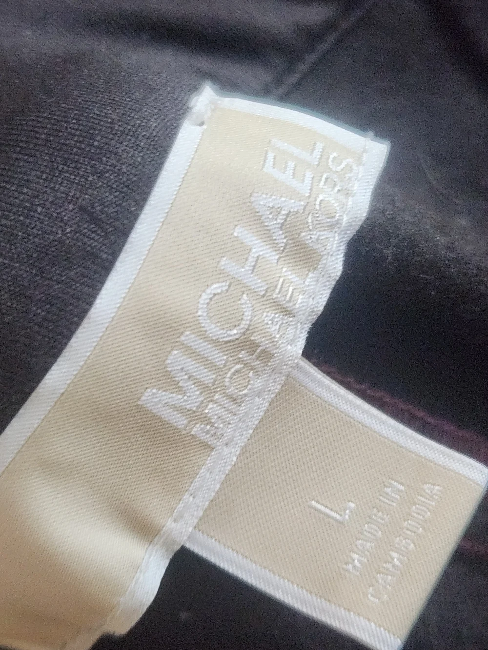 Michael Kors Burgundy Faux Leather Pants L Euc